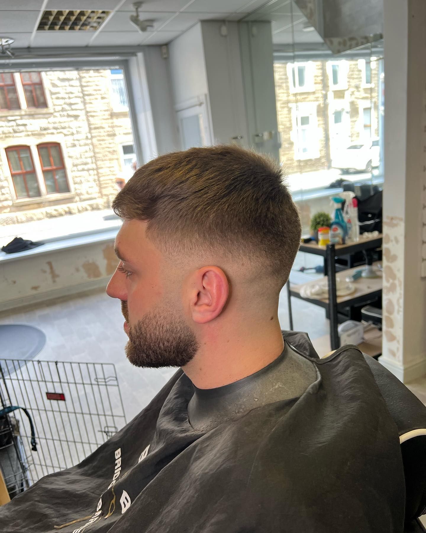 Barber shop interior